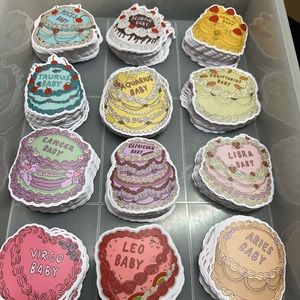 Horoscope Tumbler 3” Stickers, WaterProof, Vinyl